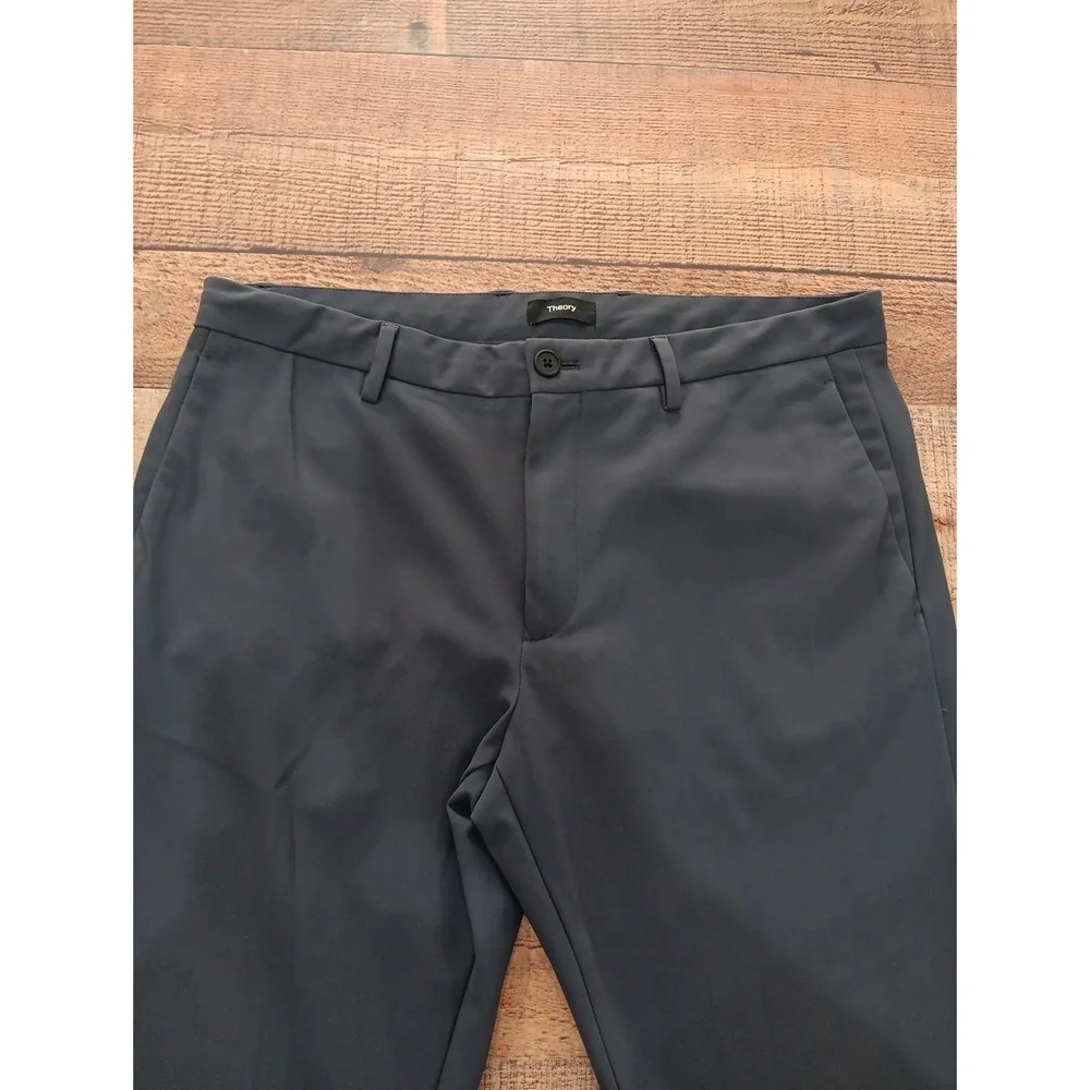 Men's Theory Gray Dress Pants Lot Of 2 Gray Sz 34 (2601)